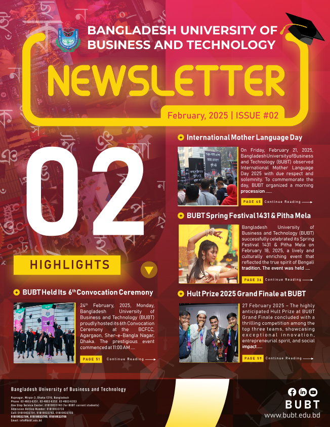 BUBT Newsletter (February Edition)
