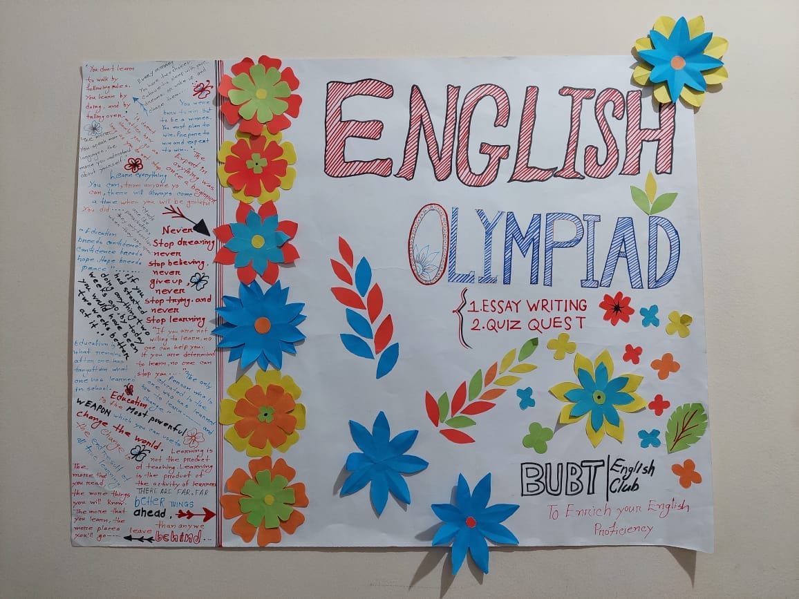 BUBT English Club arranges English Olympiad