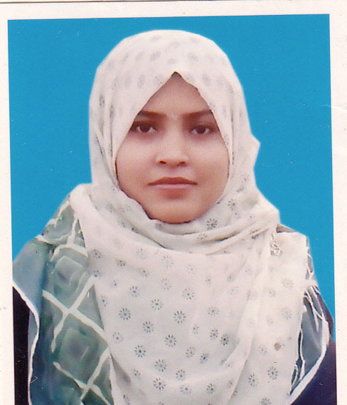 Anowara Khanam, Assistant Professor