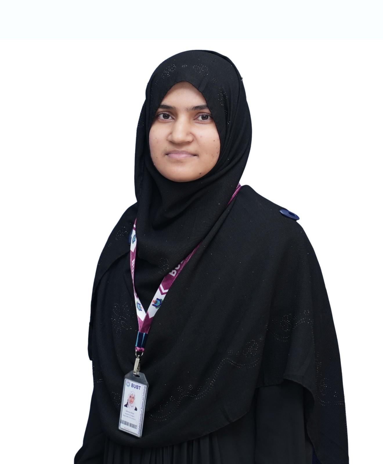 Tahmina Akter, Assistant Professor